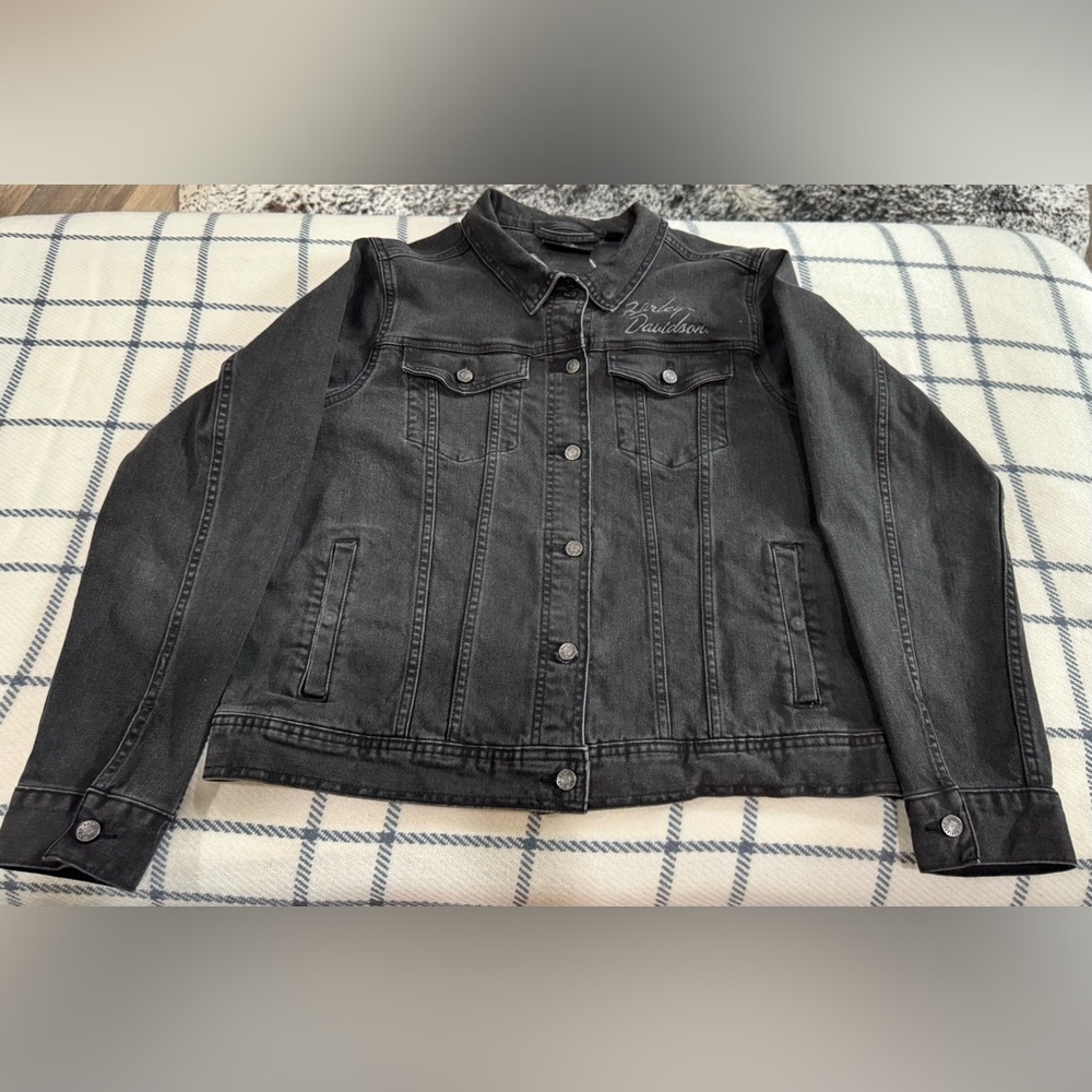 Harley-Davidson Black Jean Jacket